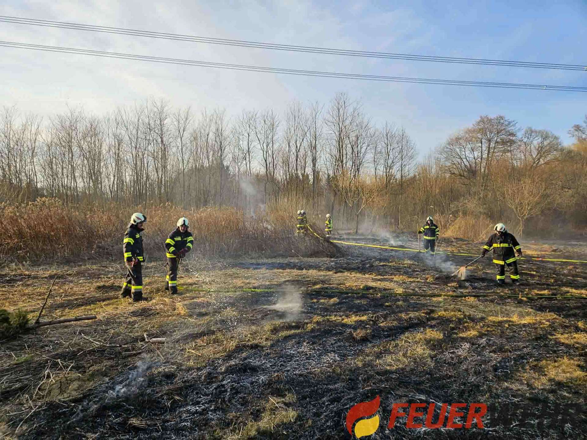 Drohneneinsatz - Waldbrand in Kemeten